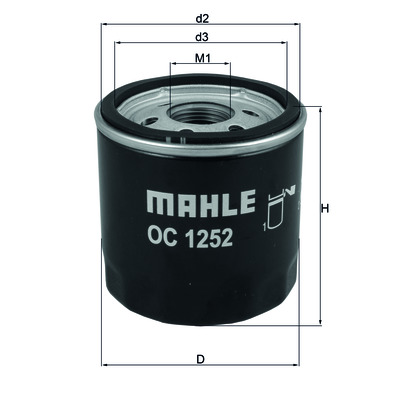 MAHLE (Filtration Group) OC 1252 