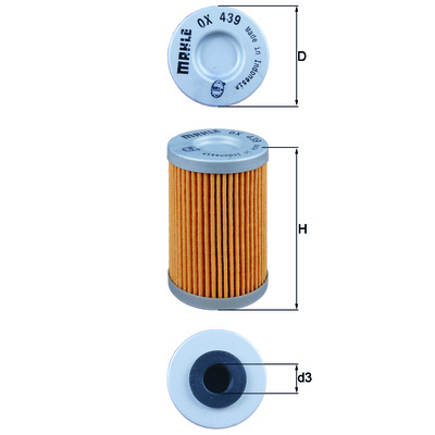 MAHLE (Filtration Group) OX 439D 