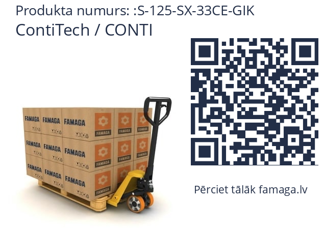   ContiTech / CONTI S-125-SX-33CE-GIK