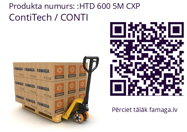   ContiTech / CONTI HTD 600 5M CXP