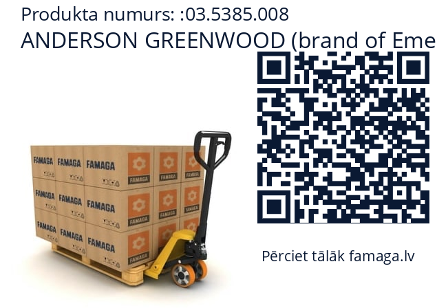   ANDERSON GREENWOOD (brand of Emerson) 03.5385.008