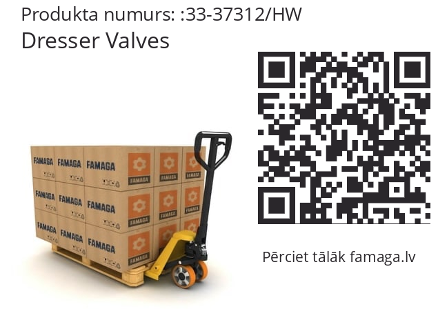   Dresser Valves 33-37312/HW