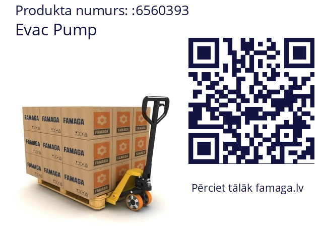   Evac Pump 6560393