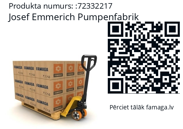   Josef Emmerich Pumpenfabrik 72332217