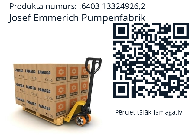   Josef Emmerich Pumpenfabrik 6403 13324926,2