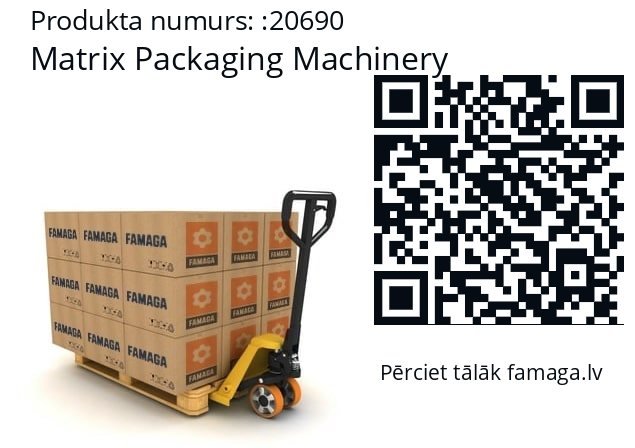   Matrix Packaging Machinery 20690