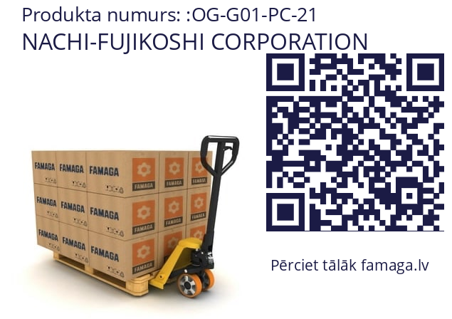   NACHI-FUJIKOSHI CORPORATION OG-G01-PC-21