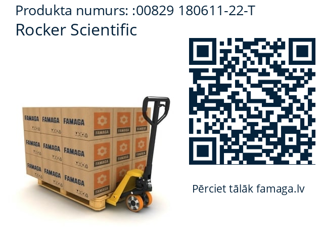   Rocker Scientific 00829 180611-22-T