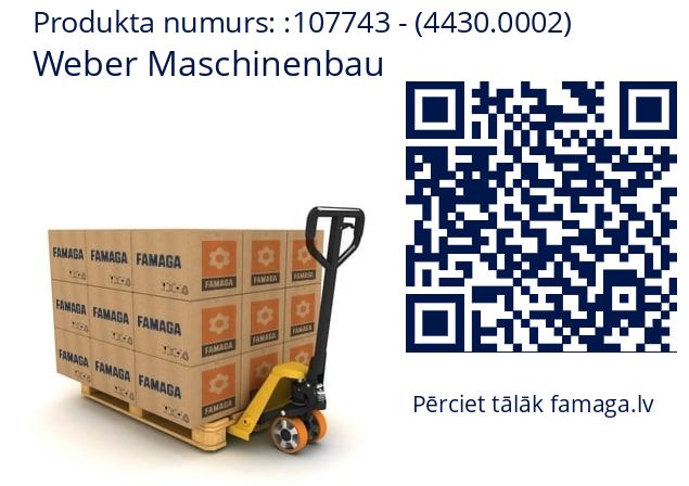   Weber Maschinenbau 107743 - (4430.0002)