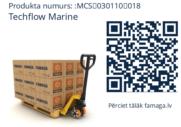   Techflow Marine MCS‐030110‐018