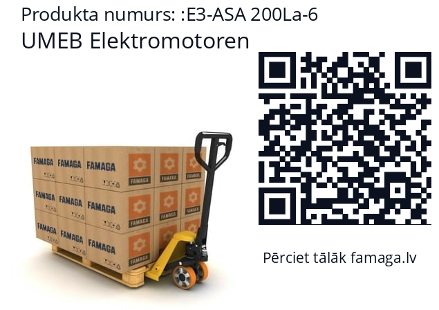   UMEB Elektromotoren E3-ASA 200La-6